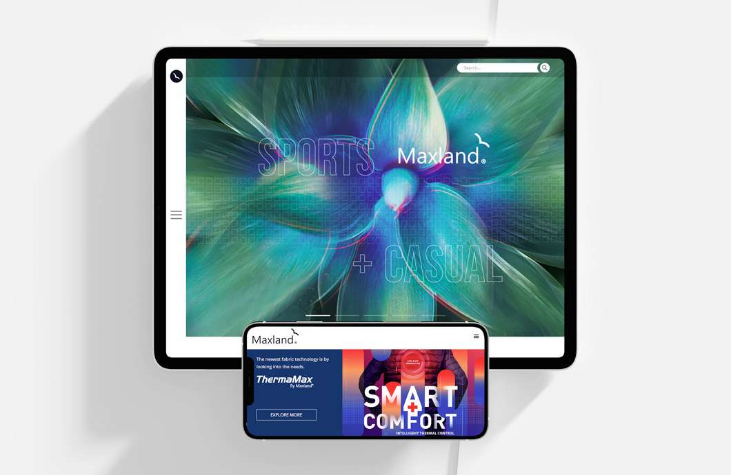 Maxland | Corporate Image Website Design - Result